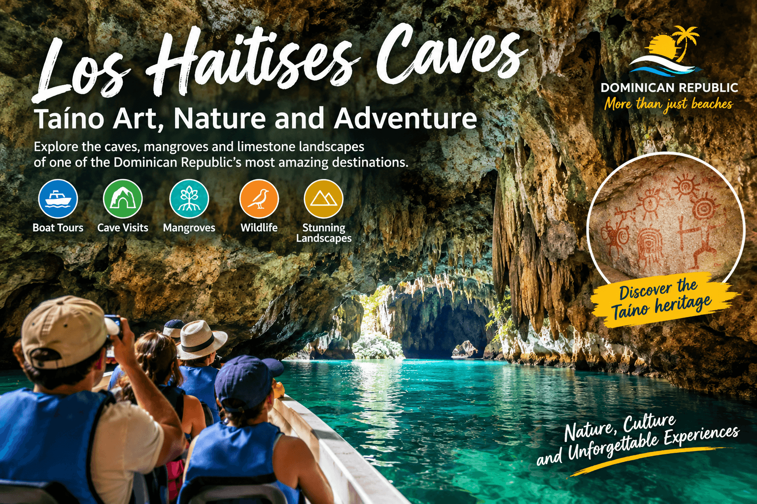 Cuevas de Los Haitises: arte taíno, recorridos en barco y guía de viaje - Tours Miches Guide